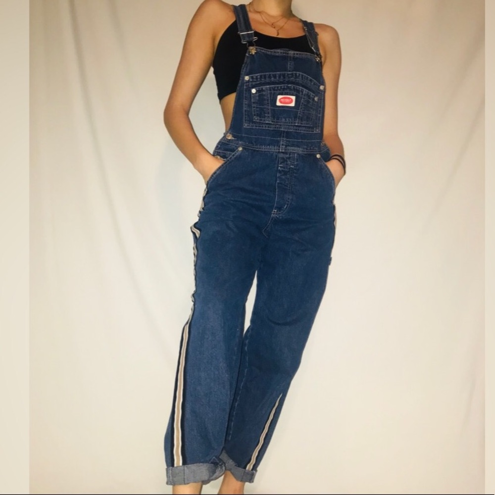 RVT STRIPED OVERALLS